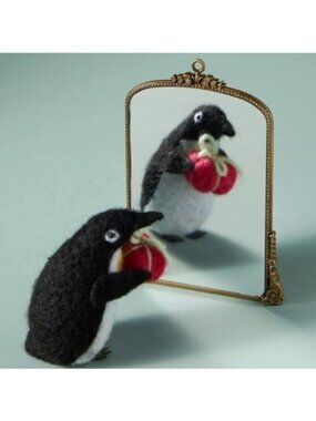 Anthropologie Gleaming Primrose Mirror Ornament Bohemian Boho Christmas Holiday